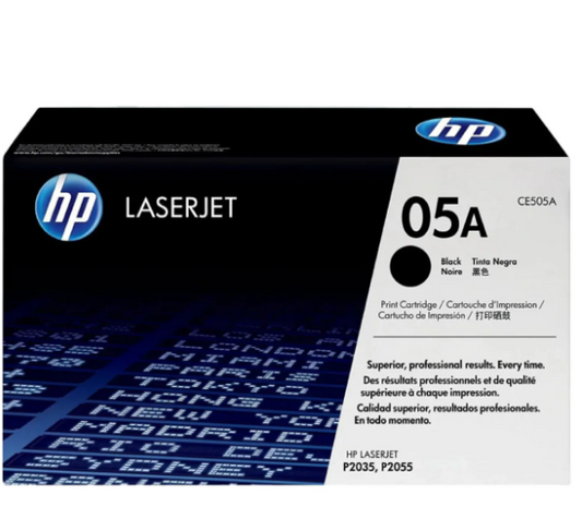 HP 05A Black Toner Cartridge CE505A - UAE Delivery to Dubai, Abu Dhabi, Sharjah & All Emirates