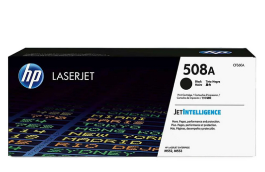 HP 508A Black Toner Cartridge CF360A - UAE Delivery to Dubai, Abu Dhabi & All Emirates