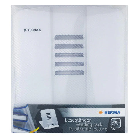 Herma Metal Reading Rack White - Premium Book Stand UAE | Dubai Abu Dhabi Sharjah