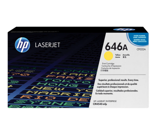 HP 646A Yellow Toner Cartridge CF032A | UAE Delivery to Dubai, Abu Dhabi & All Emirates