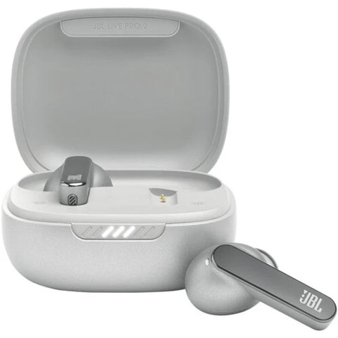 JBL Live Pro 2 True Wireless Noise Cancelling Earbuds UAE | Dubai, Abu Dhabi, Sharjah, Ajman, Fujairah, Ras Al Khaimah & Umm Al Quwain White