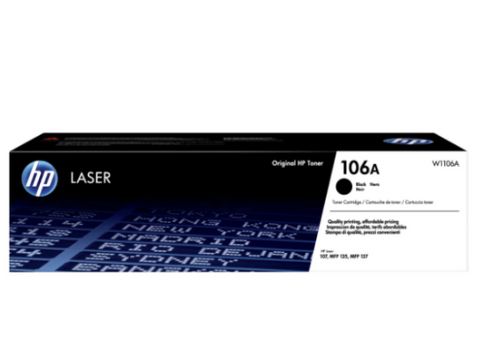 HP 106A Black Toner Cartridge W1106A - UAE Wide Delivery | Dubai Abu Dhabi Sharjah
