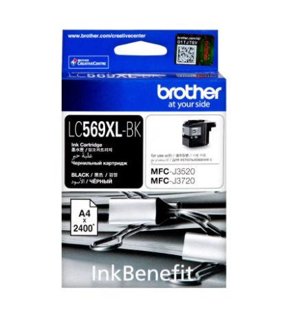 Brother LC569XL Black Ink Cartridge UAE - Original LC569XLBK Dubai Abu Dhabi