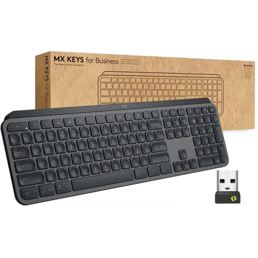 Logitech MX Keys for Business Wireless Keyboard Graphite - UAE Stock | Dubai, Abu Dhabi & All Emirates Delivery