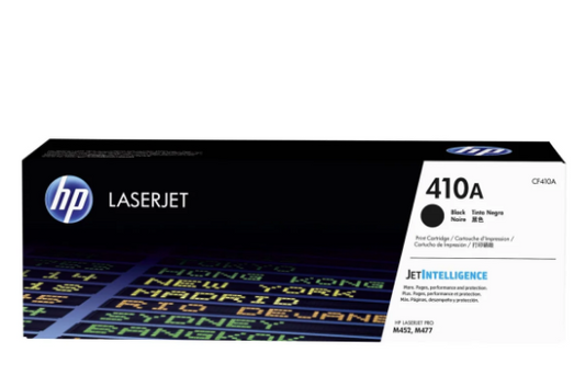HP 410A Black Toner Cartridge CF410A