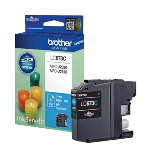 Brother LC673 Cyan Ink Cartridge UAE خرطوشة حبر أزرق | Fast Delivery Dubai Abu Dhabi Sharjah توصيل سريع دبي أبوظبي الشارقة
