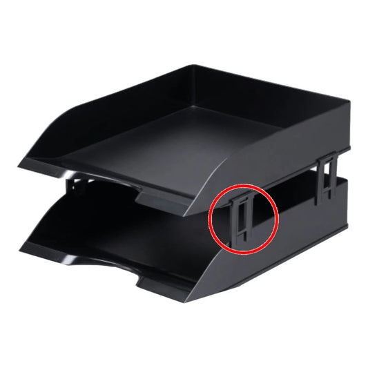 Durable Document Tray Risers UAE - 4 Pack Office Organizer Dubai Abu Dhabi