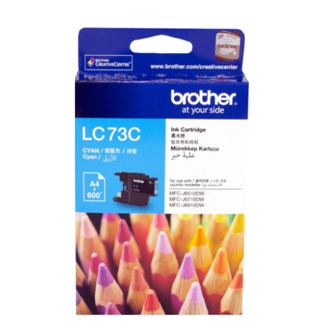 Brother LC73 Cyan Ink Cartridge LC73C - UAE Wide Delivery | Dubai Abu Dhabi Sharjah