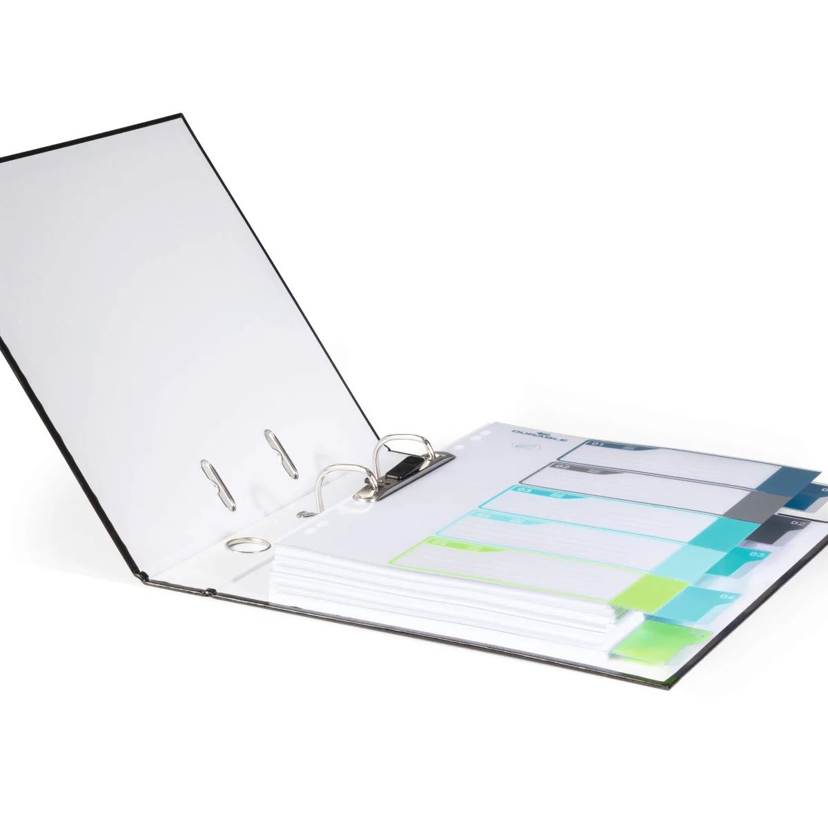 Durable A4+ Divider Set - 5 Colored Tabs PP Material | UAE Office Supplies