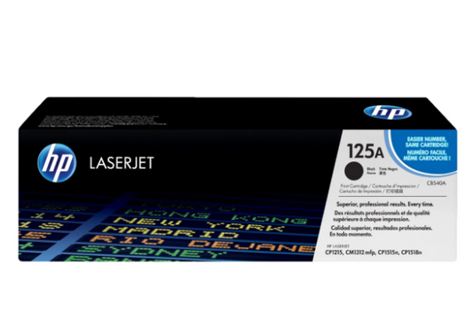 HP 125A Black Toner Cartridge CB540A - UAE Wide Delivery | Dubai Abu Dhabi Sharjah