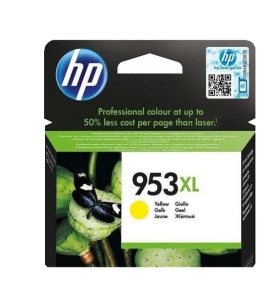 HP 953XL Yellow Ink Cartridge F6U18AE