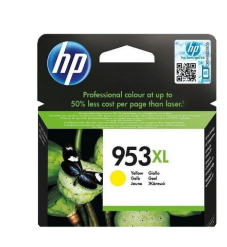 HP 953XL Yellow Ink Cartridge F6U18AE