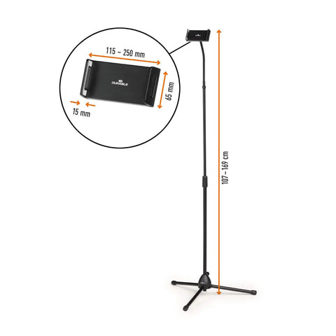 Durable Tablet Holder TWIST FLOOR - Premium iPad Stand Dubai UAE | Adjustable Mobile Phone Holder