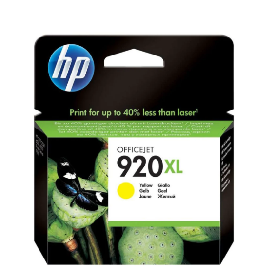 HP 920XL Yellow Ink Cartridge CD974AE - UAE Wide Delivery | Dubai Abu Dhabi Sharjah