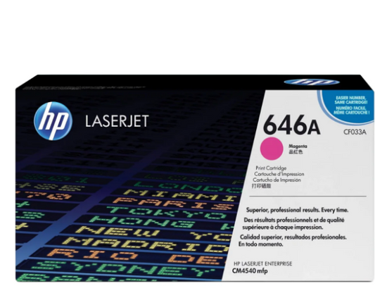 HP 646A Magenta Toner Cartridge CF033A | UAE Delivery to Dubai, Abu Dhabi & All Emirates