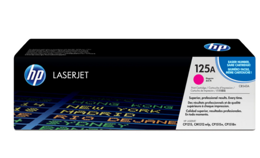 HP 125A Magenta Toner Cartridge CB543A - UAE Delivery to Dubai, Abu Dhabi & All Emirates
