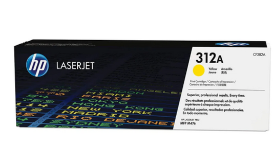 HP 312A Yellow LaserJet Toner Cartridge CF382A - UAE Wide Delivery | Dubai Abu Dhabi Sharjah