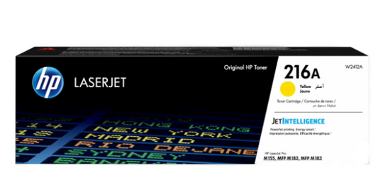 HP 216A Yellow Toner Cartridge W2412A - UAE Wide Delivery | Dubai Abu Dhabi Sharjah