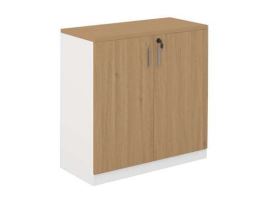 INFINI HOMES Wooden Door Cabinet 90x80x40cm