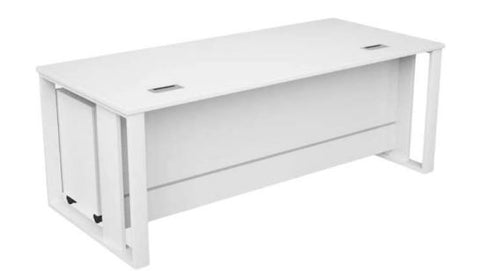 INFINI HOMES Office Table with Metal Leg 200x90x75cm