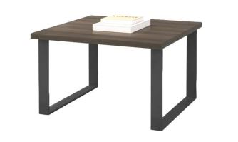 INFINI HOMES Coffee table Size 60x60cm 20mm Top with Metal Legs
