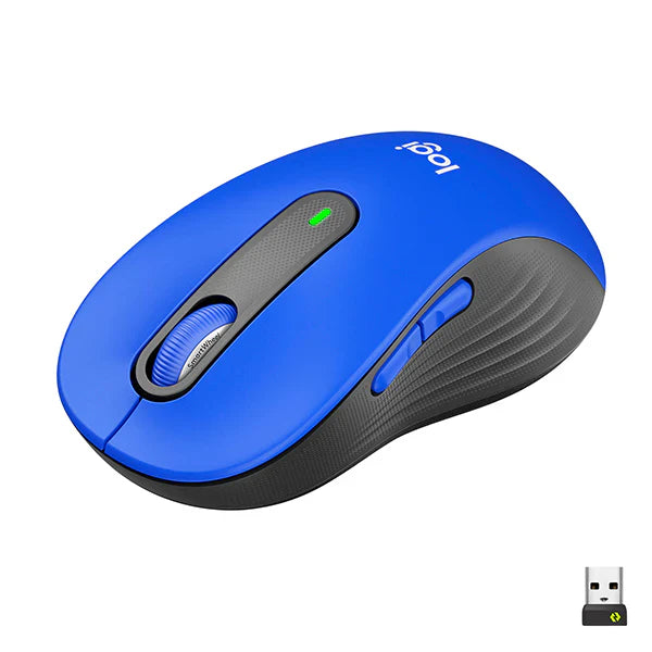 Logitech Signature M650 L Wireless Mouse - UAE Stock | Fast Delivery Across All Emirates Blue