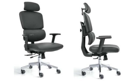 INFINI HOMES Ergonomic Chair UAE - Model Robbin HB 2D Headrest Dubai Abu Dhabi Sharjah