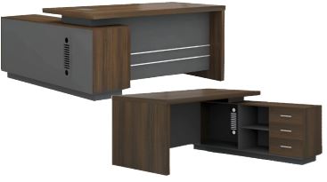 INFINI HOMES Office Table L Shape 180x160cm