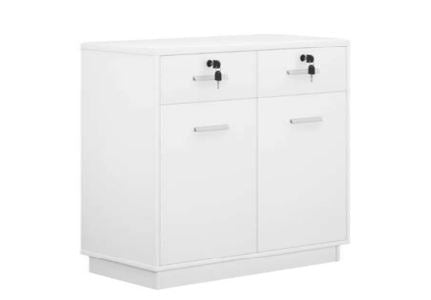INFINI HOMES 2 Drawer & 2 Doors Side Table