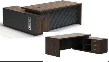 INFINI HOMES Office Table L Shape 160x160cm