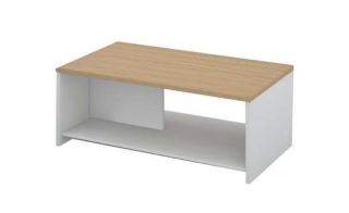 INFINI HOMES Coffee Table UAE - Model BX03-CT120 Oak White 120x60cm Dubai Abu Dhabi Sharjah