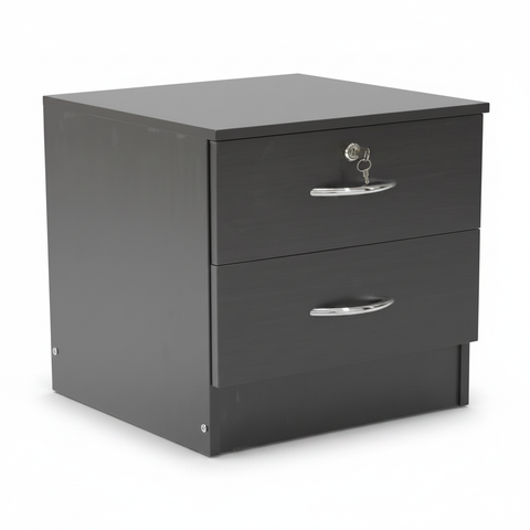 Wooden Night Stand IH 1308 | Bedside Table UAE | INFINI HOMES