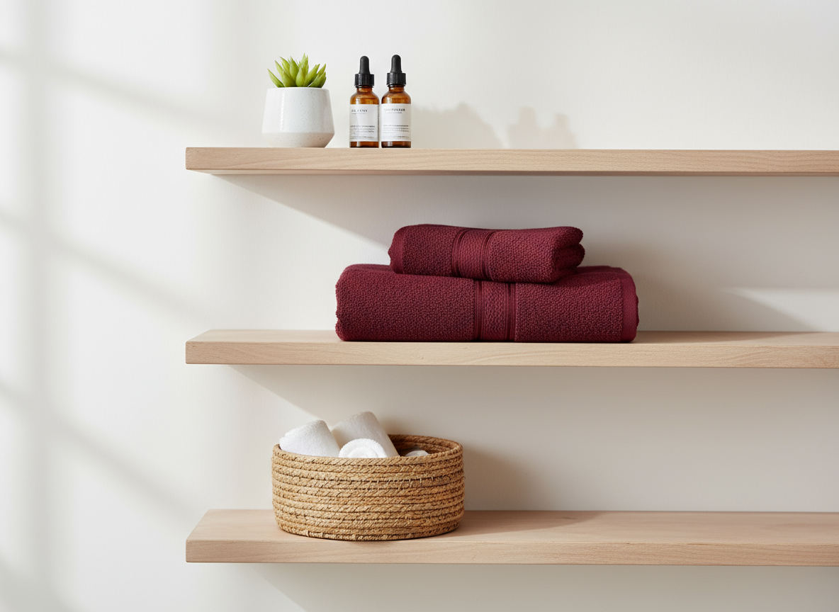 INFINI HOMES Daffodil Premium Hand Towel Set of 2 – 100% Cotton, 40x60 cm, 600 GSM, Dubai Abu Dhabi Sharjah UAE