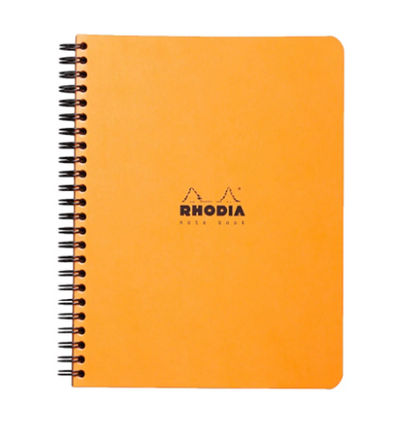 RHODIA Spiral Notebook A5+ UAE | Premium Lined Notebook Dubai Abu Dhabi | 160 Pages Office Supplies