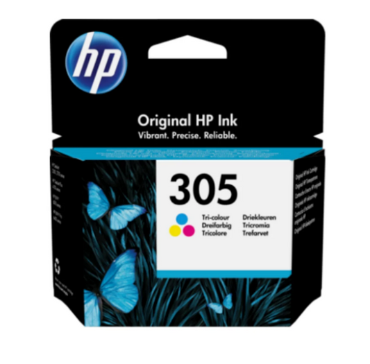 HP 305 Tri-Color Ink Cartridge 3YM60AE - UAE Wide Delivery | Dubai Abu Dhabi Sharjah