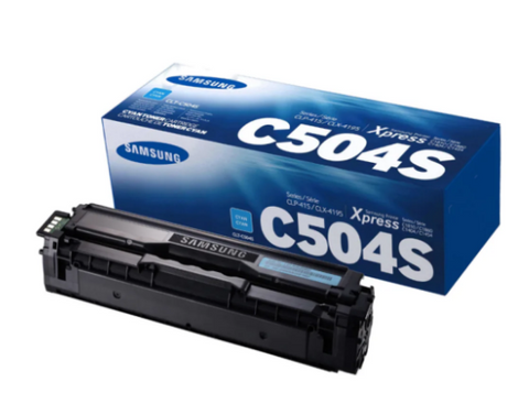 Samsung CLT-C504S Cyan Toner Cartridge