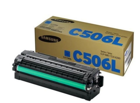 Samsung CLT-C506L Cyan Toner Cartridge