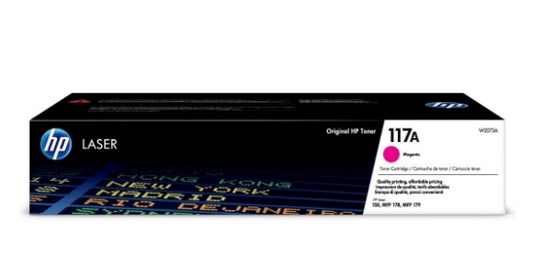 HP 117A Magenta Toner Cartridge W2073A - UAE Delivery to Dubai, Abu Dhabi & All Emirates