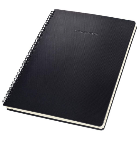 Sigel CONCEPTUM A4 Spiral Notepad - Premium Hardcover Lined Notebook | UAE Delivery
