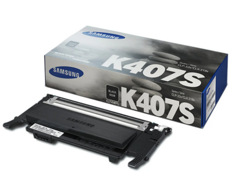 Samsung CLT-K407S Black Toner Cartridge