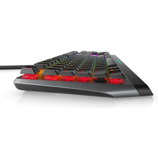Dell Alienware Low Profile RGB Mechanical Gaming Keyboard - Dark Side of the Moon | UAE Stock