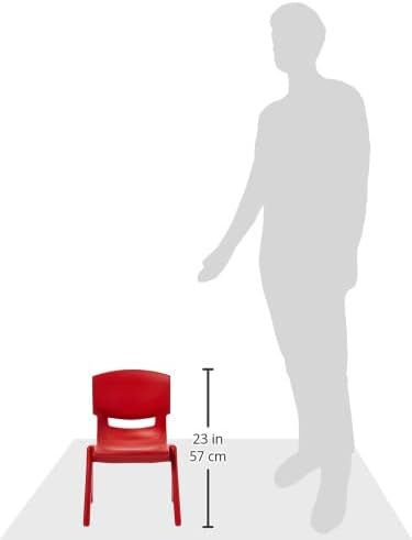 Premium Plastic Junior Chair Red - Kids Furniture UAE | Dubai Abu Dhabi Sharjah