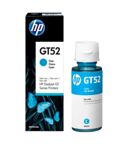 HP GT52 Cyan Ink Bottle 70ml M0H54AE - UAE Wide Delivery | Dubai Abu Dhabi Sharjah