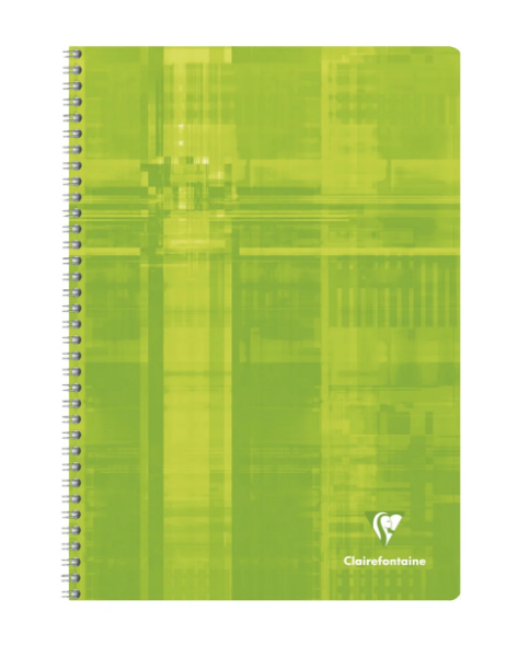 Clairefontaine A4 Spiral Notebook UAE | Premium Graph Ruled 90gsm | Dubai Abu Dhabi Sharjah