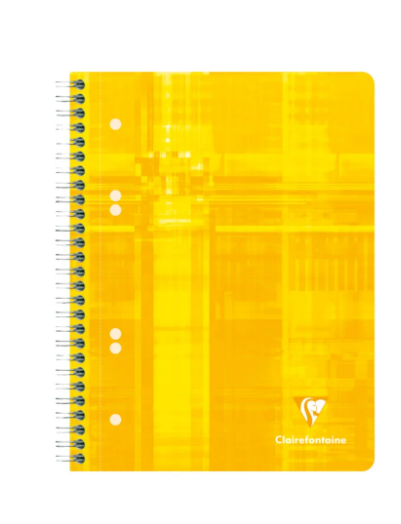 Clairefontaine A5+ Spiral Notebook - Premium Lined 90gsm Paper | UAE Delivery to All 7 Emirates