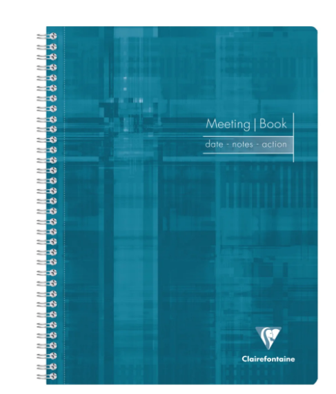 Clairefontaine Spiral Meeting Notebook A4+ | Premium Office Supplies UAE | Dubai Abu Dhabi Sharjah