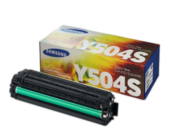 Samsung CLT-Y504S Yellow Toner Cartridge
