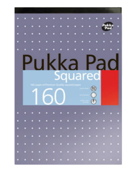 Pukka Pad A4 Squared Notebook 160 Sheets Purple - UAE Wide Delivery | Dubai Abu Dhabi Sharjah