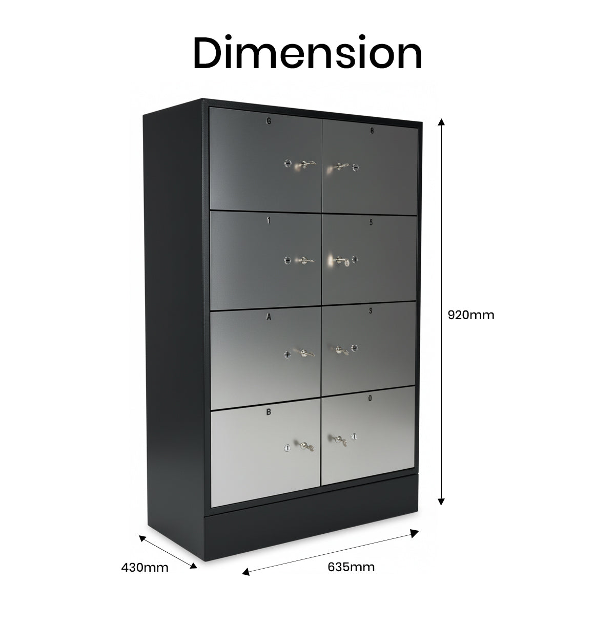 Valberg DB-8 Deposit Boxes UAE - Bank Vault Storage Dubai