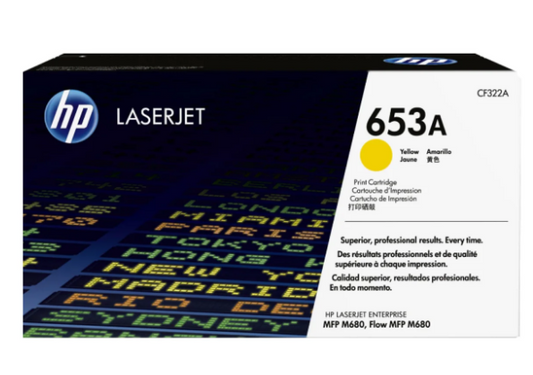 HP 653A Yellow Toner Cartridge CF322A - UAE Wide Delivery | Dubai Abu Dhabi Sharjah
